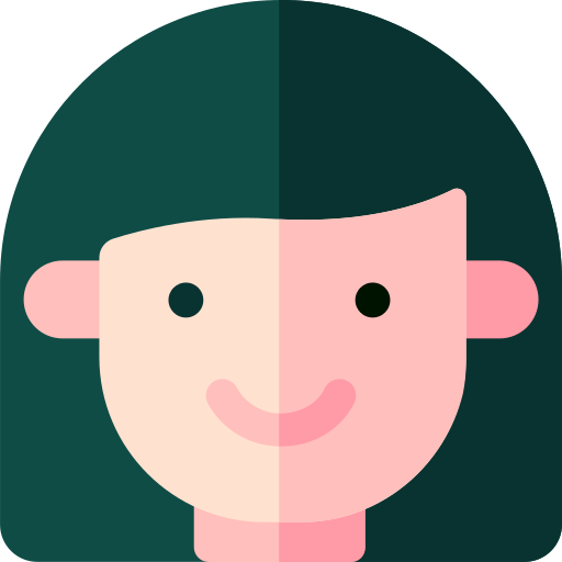 Woman Basic Rounded Flat icon