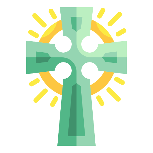 кельтский крест Wanicon Flat иконка