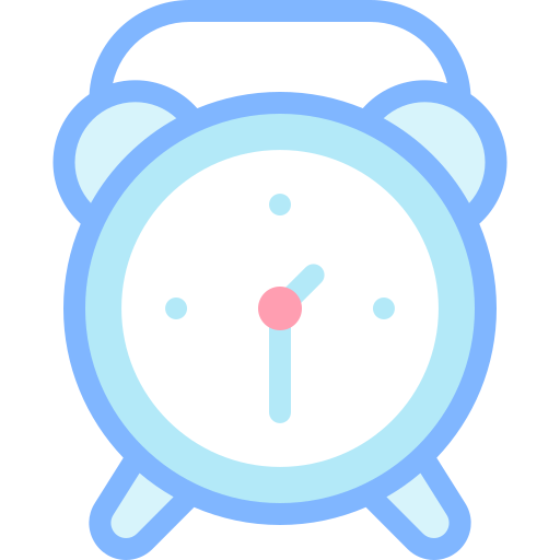 Clock Detailed color Lineal color icon