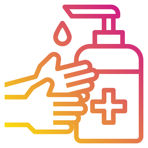lavaggio delle mani Payungkead Gradient icona