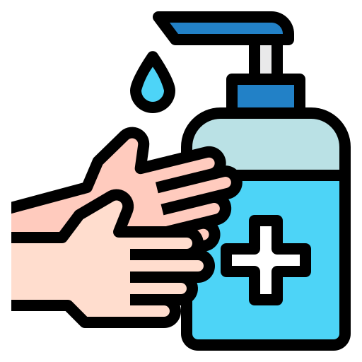 Hand wash Payungkead Lineal Color icon