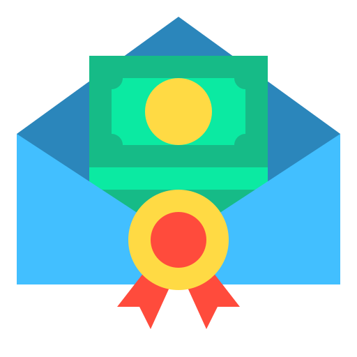 Certificate Payungkead Flat icon