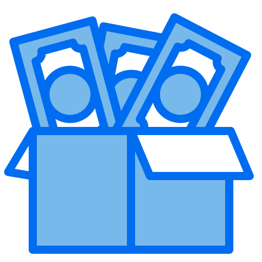 Money Payungkead Blue icon