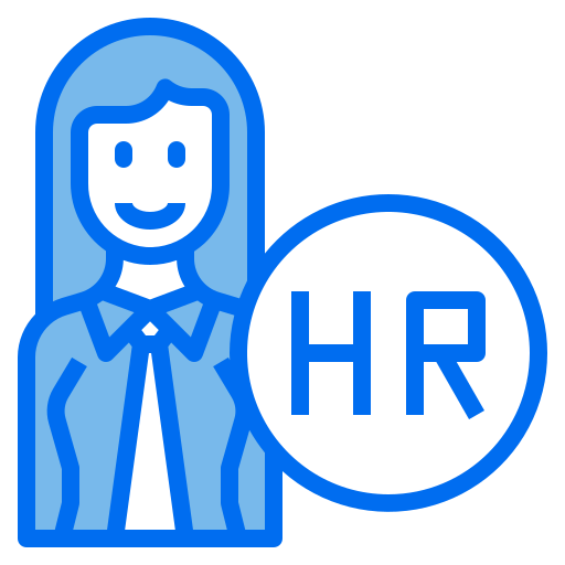 Human resources Payungkead Blue icon