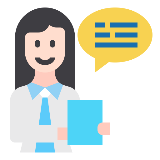 Businesswoman Payungkead Flat icon