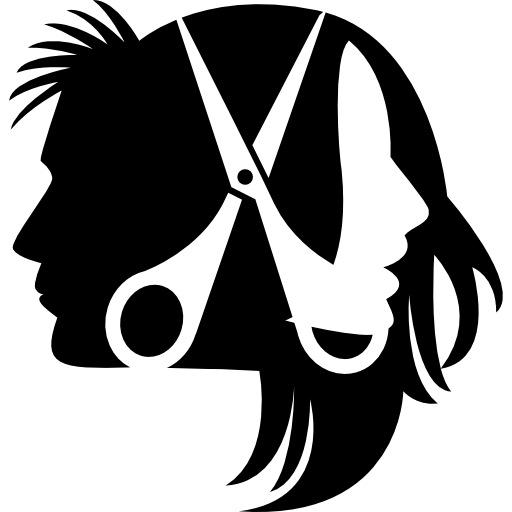 머리털과 가위  icon