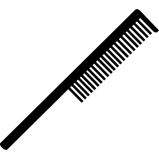 ferramenta pente para cabelo  Ícone