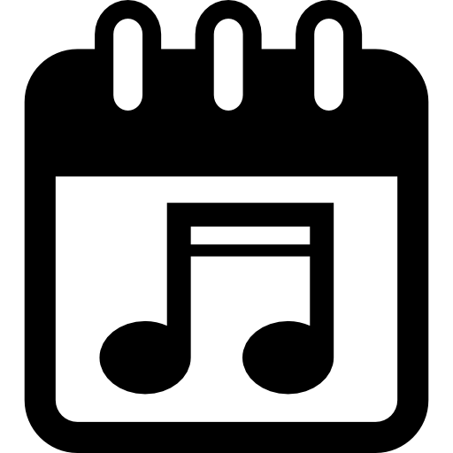 カレンダー ページの音楽スペクタクル デー  icon