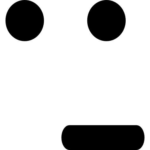 의심의 이모티콘 얼굴  icon