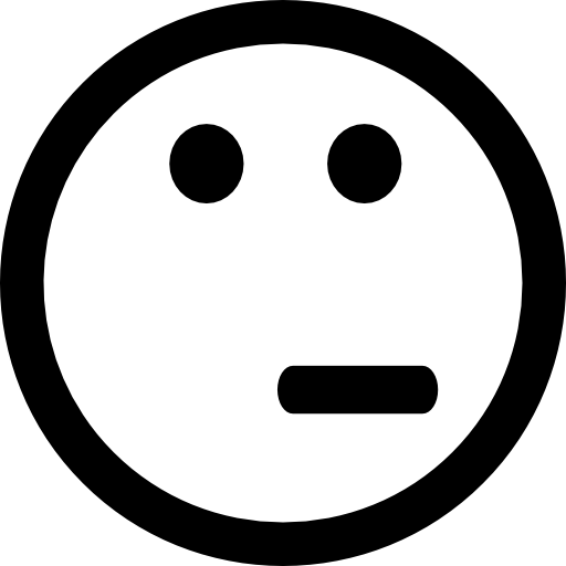 emoticon volto di dubbio  icona