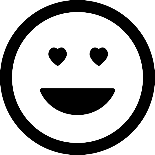 szczęśliwy emotikon uśmiechający się kwadrat  ikona