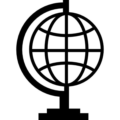 Educational Earth globe  icon