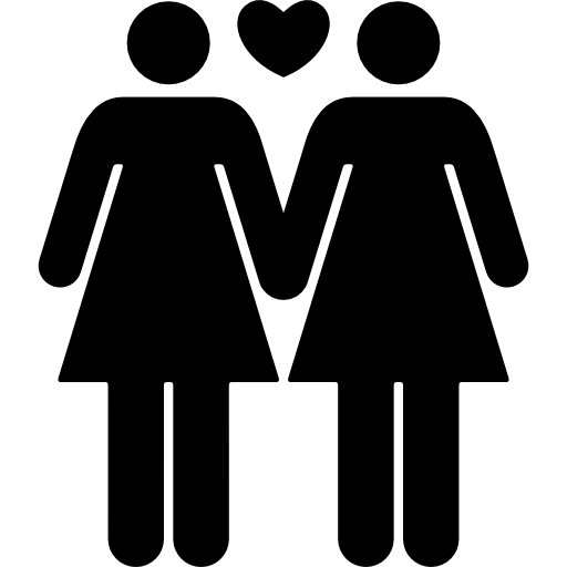 愛し合う姉妹のカップル  icon