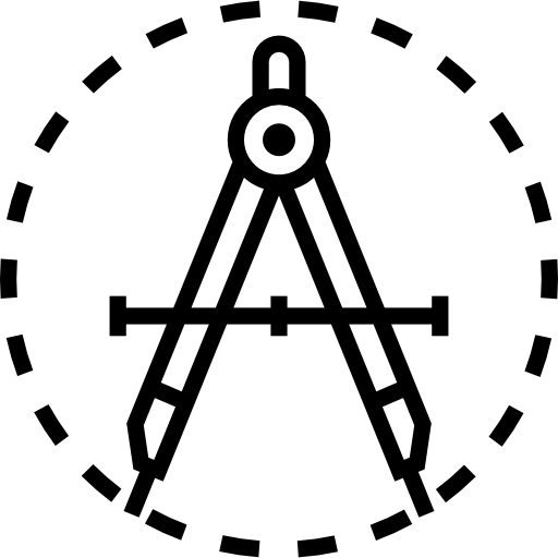 kompass Detailed Straight Lineal icon