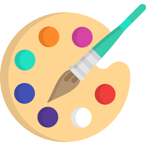 Palette Special Flat icon