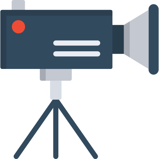 Video camera Special Flat icon
