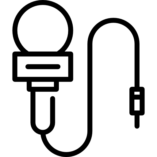 micrófono Special Lineal icono