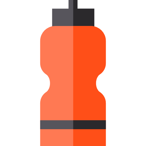Bottle Basic Straight Flat icon