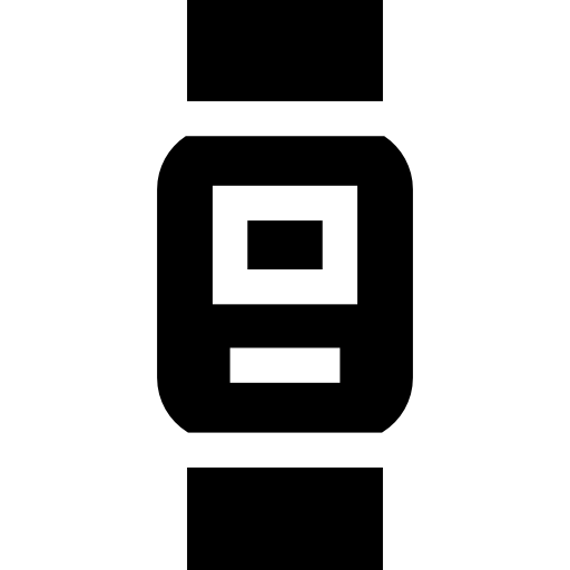 Wristwatch Basic Straight Filled icon