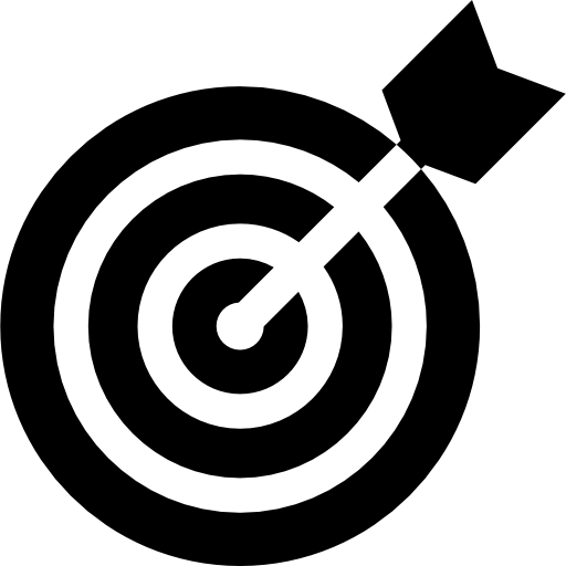 Darts Basic Straight Filled icon