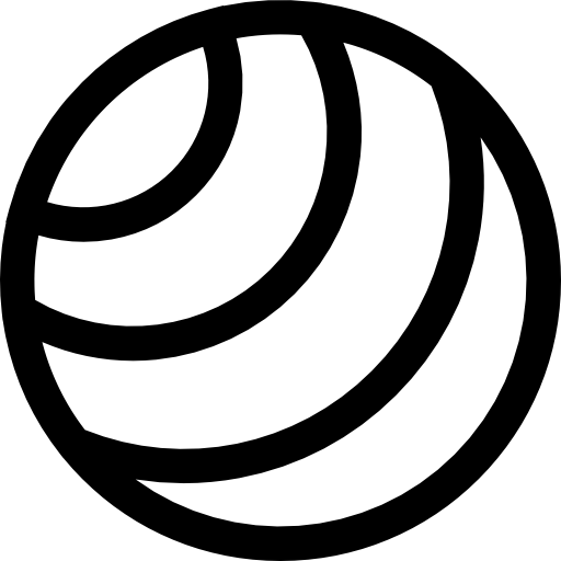 baloncesto Basic Straight Lineal icono