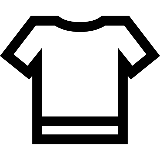 셔츠 Basic Straight Lineal icon