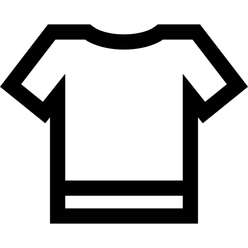 Shirt Basic Straight Lineal icon