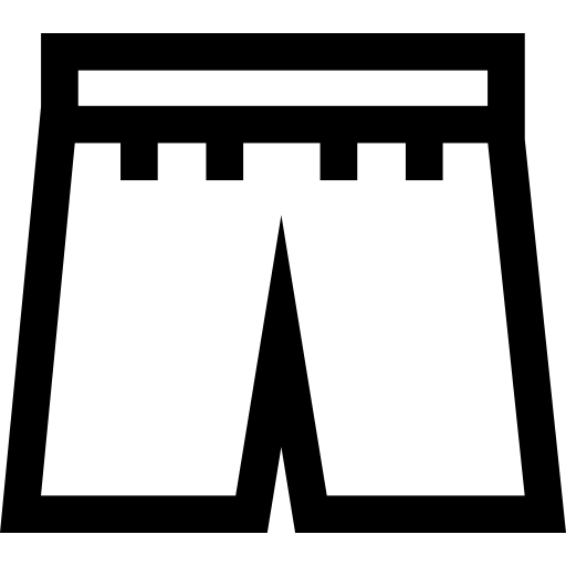 ショーツ Basic Straight Lineal icon