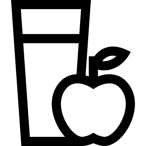dieta Basic Straight Lineal icono