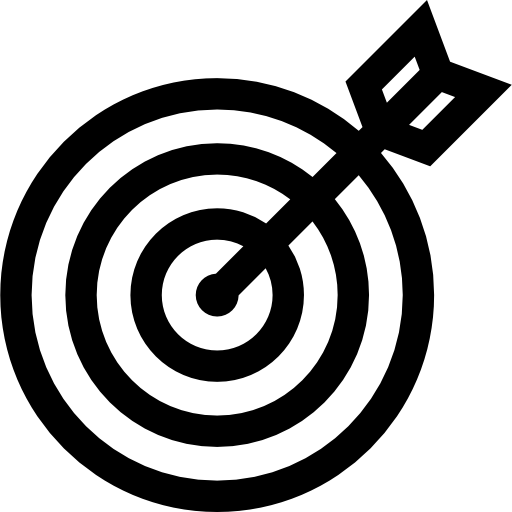 dardos Basic Straight Lineal icono