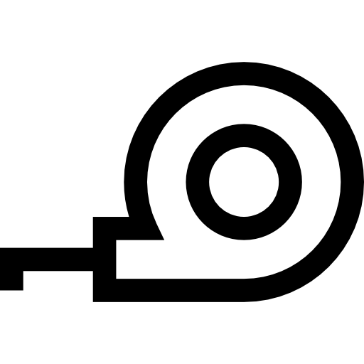 rolmaat Basic Straight Lineal icoon