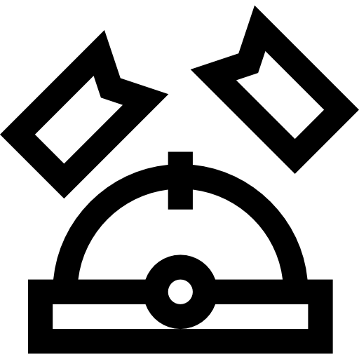 casco Basic Straight Lineal icono