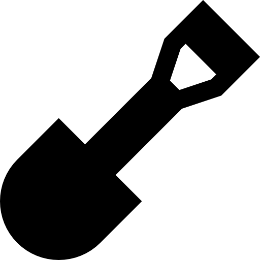 Лопата Basic Straight Filled иконка