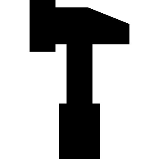 martello Basic Straight Filled icona