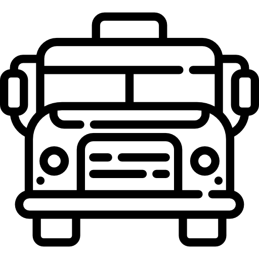 autobus szkolny Special Lineal ikona