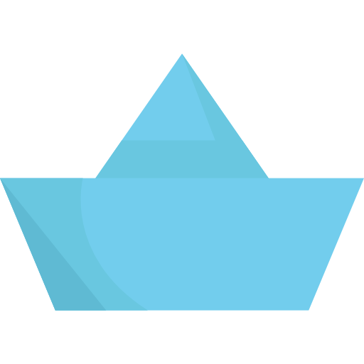 papierowa łódka Special Flat ikona