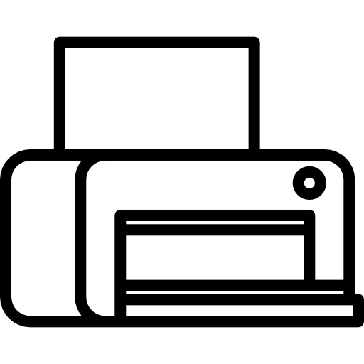 인쇄기 Special Lineal icon