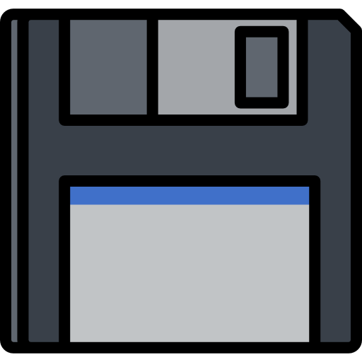 Diskette Special Lineal color icon