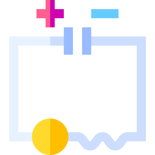 Circuit Basic Straight Flat icon