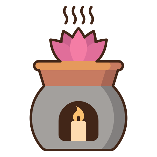 Aromatherapy Flaticons Lineal Color icon