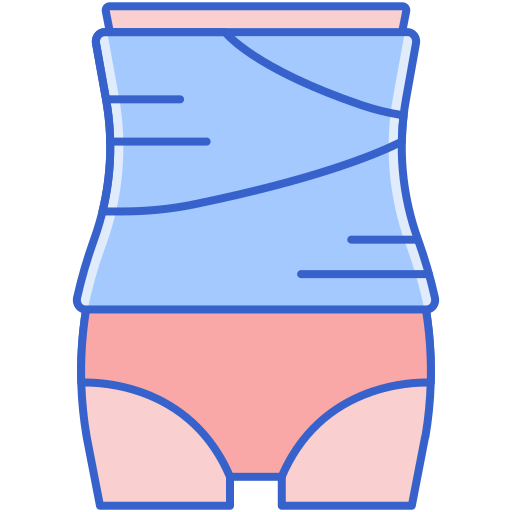 Body wrap Flaticons Lineal Color icon
