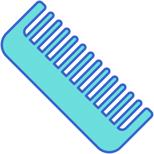 Comb Flaticons Lineal Color icon