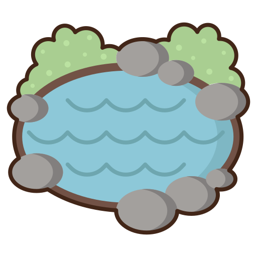 Pools Flaticons Lineal Color icon