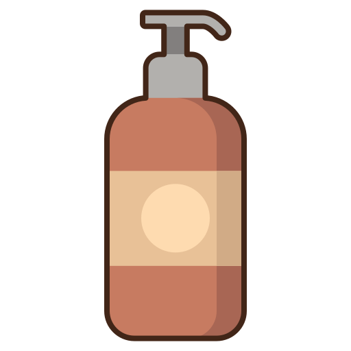 Shower gel Flaticons Lineal Color icon