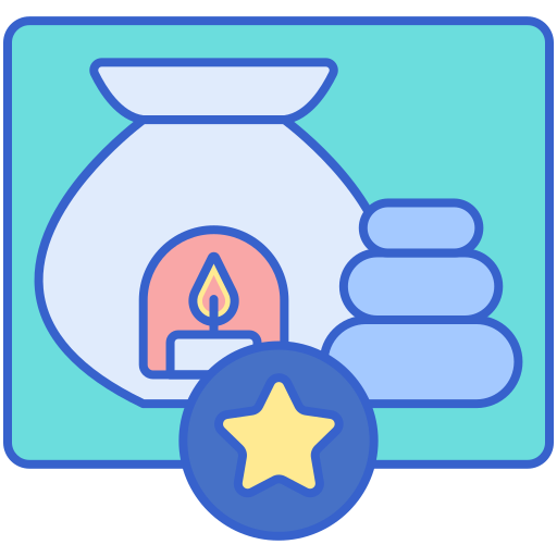 Spa and relax Flaticons Lineal Color icon