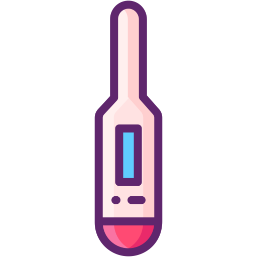 thermometer Flaticons Lineal Color icon