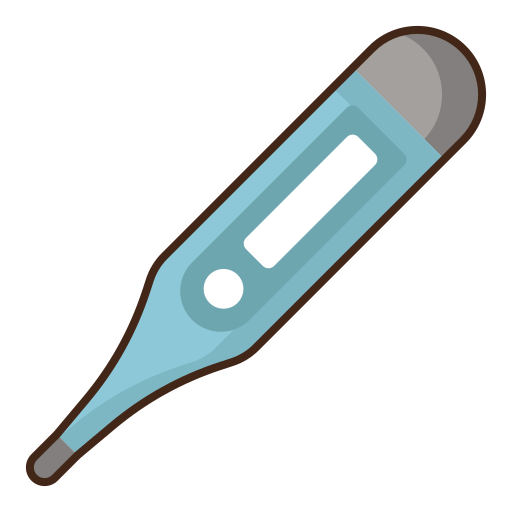 thermometer Flaticons Lineal Color icon