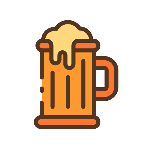 Beer mug Good Ware Lineal Color icon