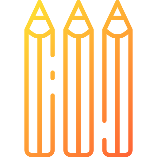 Color pencil Good Ware Gradient icon