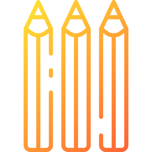 색연필 Good Ware Gradient icon